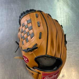 Used Rawlings DEREK JETER BB/SB Glove LH Throw Brown 10 1/2" 11868-S000063202