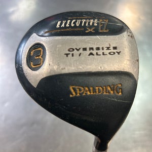 Used Spalding EXECUTIVE Mens Fairway Wood RH 3 Wood 11868-S000063157