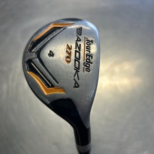 Used Tour Edge BAZOOKA 270 Mens Hybrid Club RH 4 Hybrid 11868-S000061422
