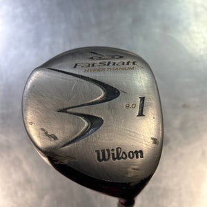 Used Wilson FAT SHAFT Mens Driver RH 9.0 Degree 11868-S000060397