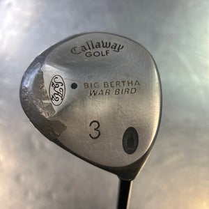 Used Callaway BIG BERTHA WAR BIRD Mens Fairway Wood RH 3 Wood 11868-S000060352