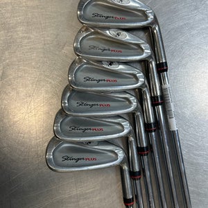 Used KILLER BEE STINGER PLUS 6I-SW Regular Flex Steel Shaft Iron Sets 11868-S000056756