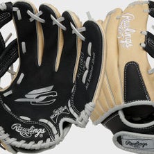 New Rawlings SURE CATCH BB/SB Glove RH Throw None 11" 11868-RAWSC110BCIRH