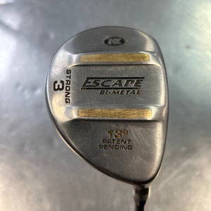 Used Knight ESCAPE BI METAL Mens Fairway Wood RH 3 Wood 11868-S000062429