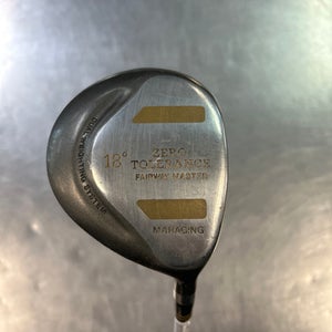 Used ZERO TOLERENCE 5 Wood Regular Flex Graphite Shaft Fairway Woods 11868-S000056350