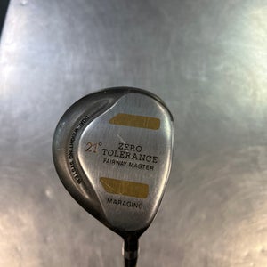 Used ZERO TOLERENCE 5 Wood Regular Flex Graphite Shaft Fairway Woods 11868-S000056351