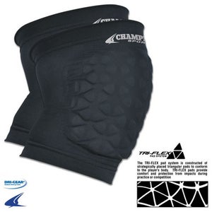 New CHAMPRO TRI-FLEX KNEE PADS - YOUTH 11868-CHPFCKPS