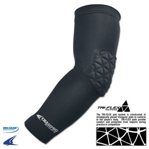 New CHAMPRO ARM SLEEVE WITH ELBOW PADDING - JV 11868-CHPFCAPM