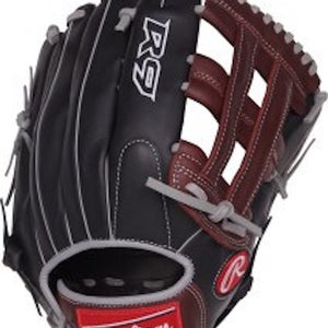 New Rawlings R9 PRO H BB/SB Glove RH Throw 11868-R9-PRO-H