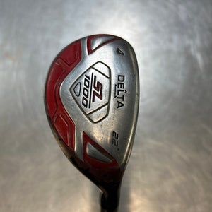 Used DELTA SL 1000 4 Hybrid Ladies Flex Graphite Shaft Hybrid Clubs 11868-S000057963