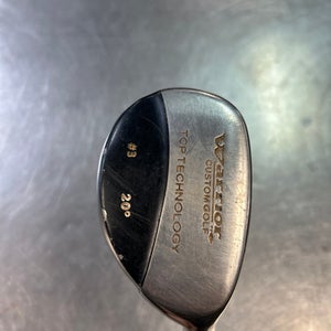 Used Warrior CUSTOM GOLF 3 Hybrid Regular Flex Graphite Shaft Hybrid Clubs 11868-S000057960