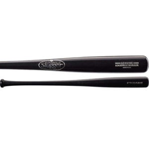 New Louisville Slugger GENUINE MIX BLACK BB/SB Wood Bat 33" 11868-HBXWBL269001033