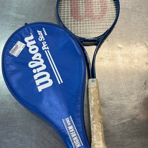 Used Wilson PRO STAR Adult Tennis Racquet Royal Blue 4 3/8" 11868-S000055513