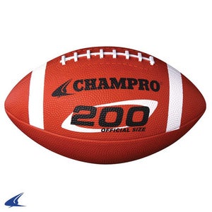 New CHAMPRO "200" RUBBER FOOTBALL - OFFICIAL 11868-CHPFB41