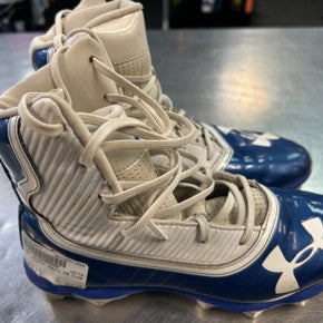 Used Under Armour Adult FB Cleats Royal Blue Senior 7 11868-S000059977