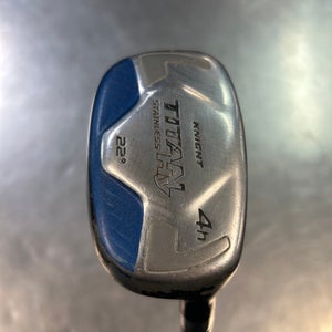 Used Knight TITAN Mens Hybrid Club RH 4 Hybrid 11868-S000059891