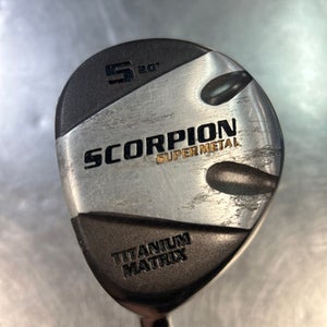 Used SCORPION Mens Fairway Wood LH 5 Wood 11868-S000059762