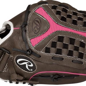 New Rawlings SURE CATCH LH Throw Fastpitch Gloves 11868-SURE-CATCH