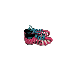 Used Umbro Arturo 2.0 Yth 9 Pink Soccer Cleats 11692-S000137132