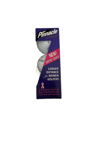 New Pinnacle For Women 3 Ball - Golf Ball Sleeve 11692-S000137158