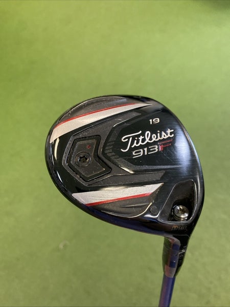 Used RH Titleist 913F 19* 5-Wood Diamana S+ Graphite Regular Flex