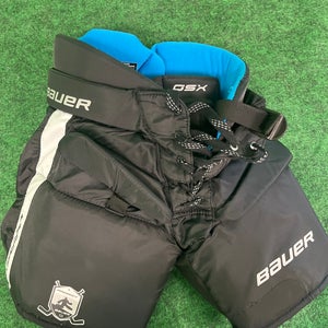 Black Bauer Prodigy GSX Hockey Goalie Pants (Used) | Youth L/XL