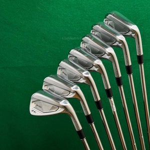Srixon ZXi5 i-Forged 4-PW Iron Set Dynamic Gold Mid Steel S300 Steel Stiff