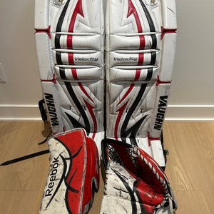 37"  Vaughn Velocity V4 Goalie Leg Pads  (Used)