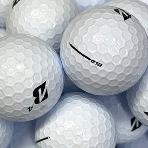 5 Dozen Premium AAA White Bridgestone E12 Contact Used Golf Balls