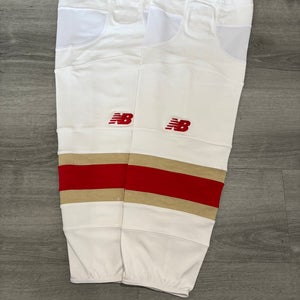 NEW University Of Denver New Balance White Senior  Socks Pro Stock (New)