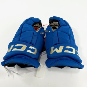 New STL Blues Winter Classic CCM Jetspeed Pro Gloves | 14" | Kessel | D106