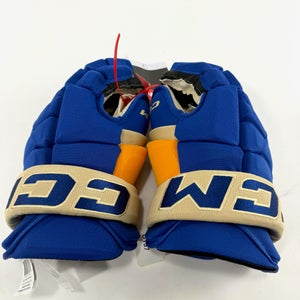 New STL Blues Heritage CCM HGP43 Pro Gloves | 14" | D157