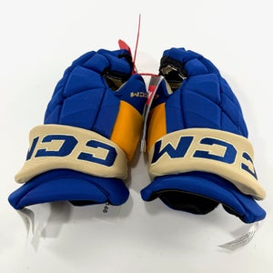 New STL Blues Heritage CCM Jetspeed Pro Gloves | 14" | D146