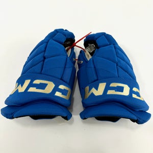 Used STL Blues Winter Classic CCM Jetspeed Pro Gloves | 14" | D108