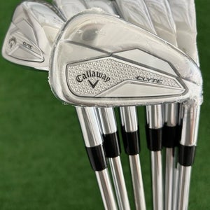 NEW Callaway Elyte Iron Set 5-A / Project X 6.5 Extra Stiff