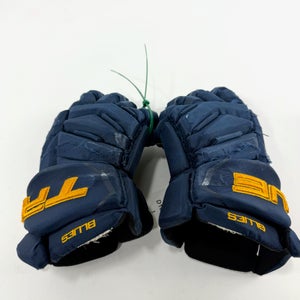 Used Navy STL Blues True Catalyst 9x Gloves | 14" | D164
