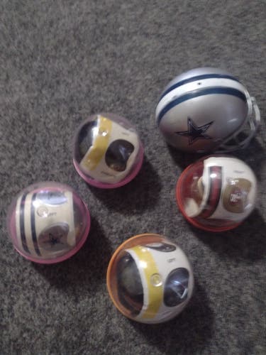 NFL Collectible Mini Football Helmets Lot of 37