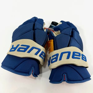 New STL Blues Winter Classic Bauer Vapor 2x Pro Gloves | 15" | D119