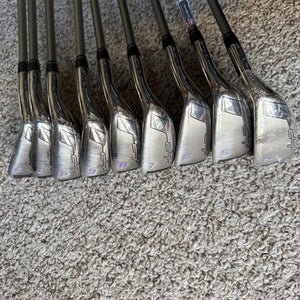 Womens Wilson Staff LP Launch Pad Iron Set 4-PW+GW+SW Right Handed Recoil Shafts