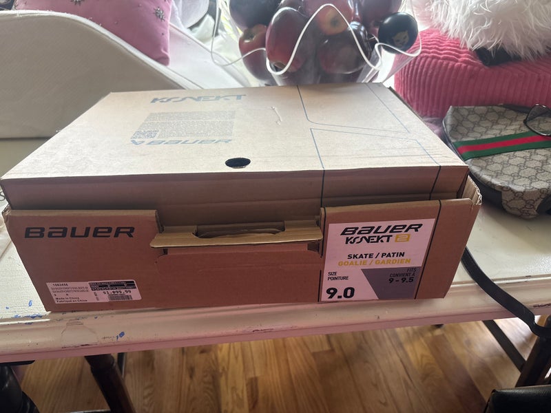 Bauer Konekt Hockey Goalie Skates Regular Width 9 (Used)