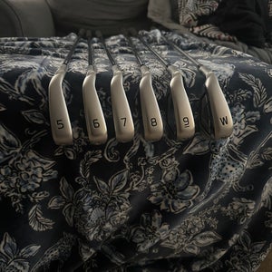 Men's Ping G440 Left Hand Iron Set Stiff Flex  Steel Shaft (Used)