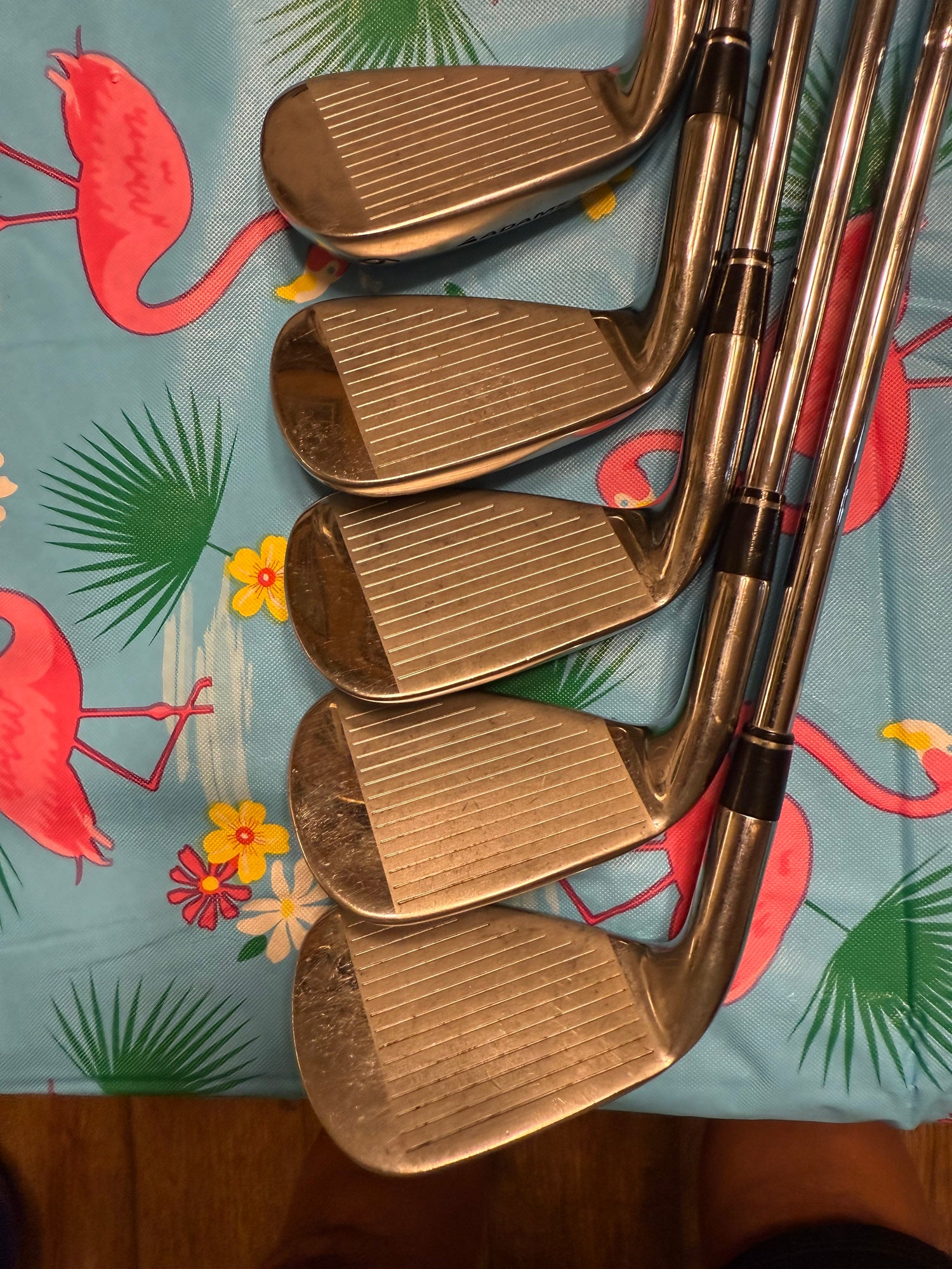 Adams Speedline Blue RH Steel Shaft Golf Iron Set 6-PW Uniflex  display picture 1
