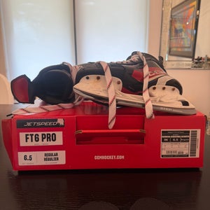 2024 CCM JetSpeed FT6 Pro Hockey Skates Regular Width  6.5 (Used)