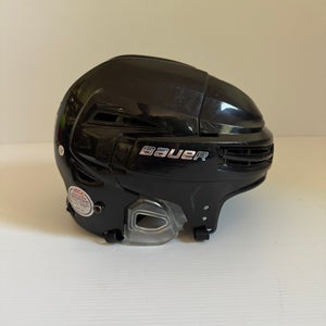 Used Black Medium Bauer Re-Akt 100 Helmet