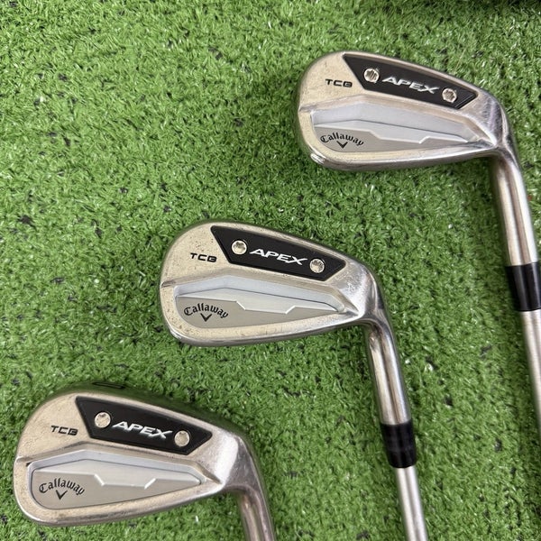 Callaway Apex TCB 24 Raw Iron Set 4-PW KBS Tour C-Taper Lite