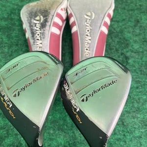 TaylorMade Burner Superlaunch 3 & 4 Hybrid Bundle RH (Regular Flex) |  (Used) Reax 60 Shafts