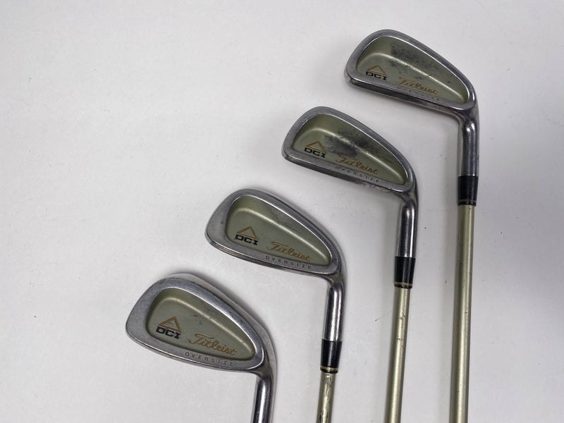 Titleist DCI Gold Overszie Iron Set 5-PW (No 6 or 8) Tri-Spec Ladies Graphite RH