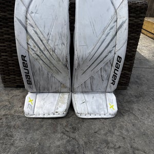 Small  Bauer Vapor 3X Goalie Leg Pads  (Used)
