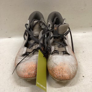 Used New Balance Jr FB Cleats White Junior 06 11725-S000486239