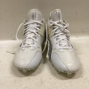 Used Adidas ADIZERO NATURAL 1.0 LAX Cleats Mens White Senior 9 11725-S000486045